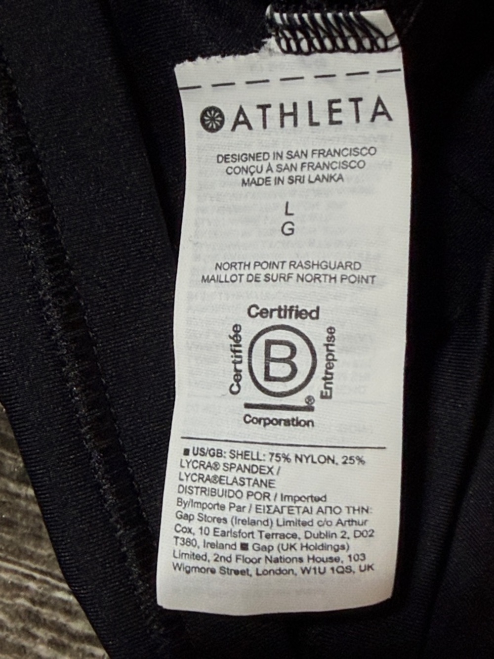 Athleta North Point Rashguard EUC - Picture 7 of 7
